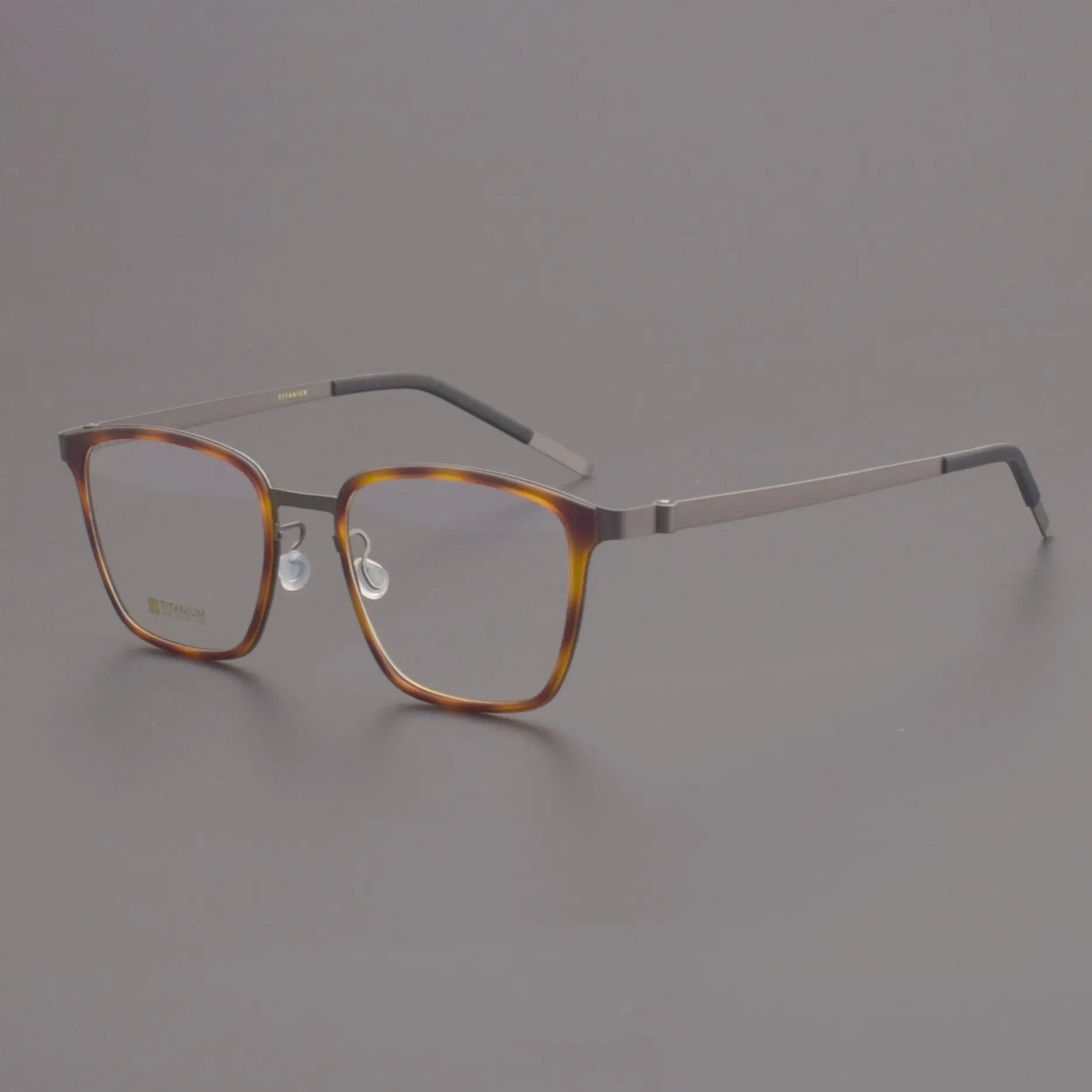 

High Quality Fashion Square Alloy Glasses Frame Men Women Myopia Optical Prescription Glasses Frame New Designer Retro Eyewear
