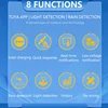Tuya Smart for Zigbee Rain Sensor Solar Charging Real-time Rainwater Detector Smart Life App Controlled for House Outdoor 6