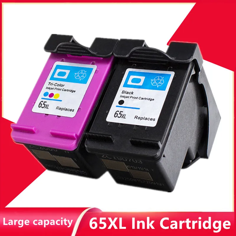 Compatible For Hp 65xl Ink Cartridge 65 Xl Hp65 For Hp Envy 5010 5020