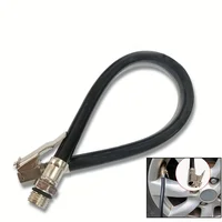 Tuyau de gonflage de pneu tuyau de pneu tuyau de compresseur d'air Portable tuyau en caoutchouc d'air pour accessoires de moto de voiture 1