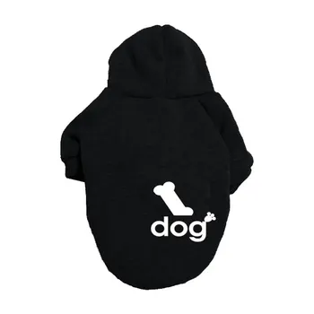 Bone Print Hooded Pet Sweater 5