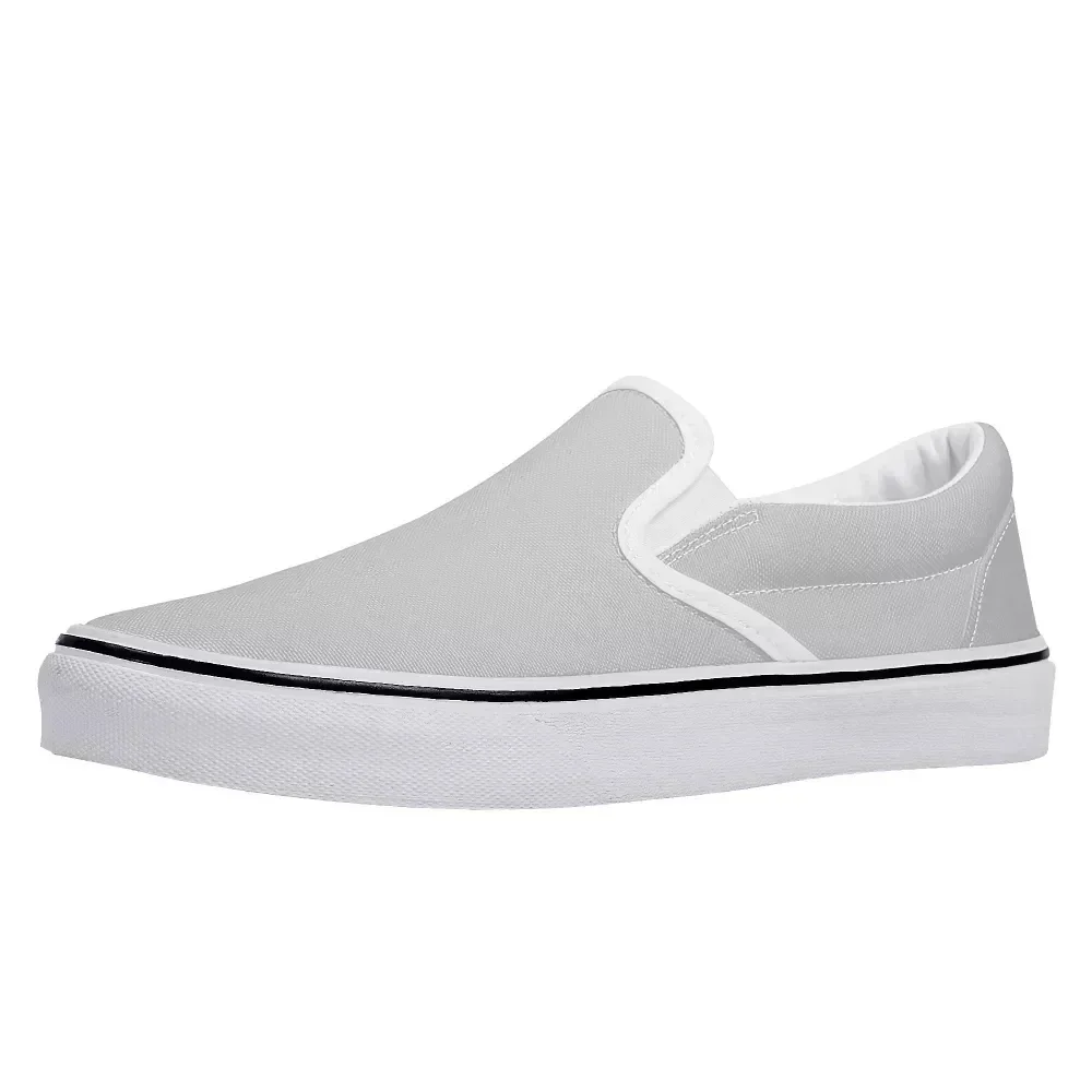 Custom Shoes New Slip On Shoes Fashion Comfortable Graphic Sneakers Simple High Quality Solid Color Casual Flat Dropshipping DIY