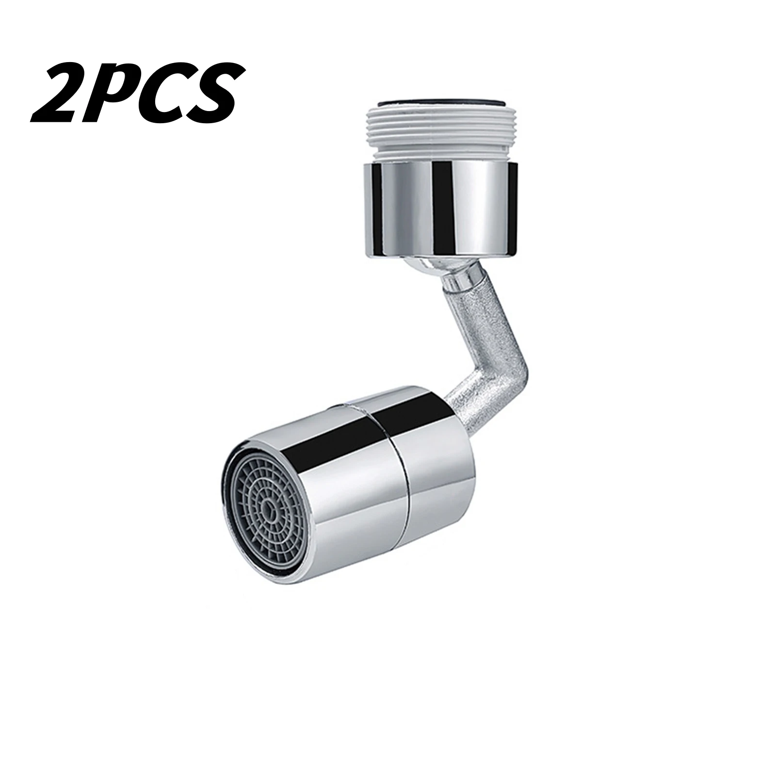 Universal Splash-Proof Swivel Faucet Aerator with Water-Saving Spray Head