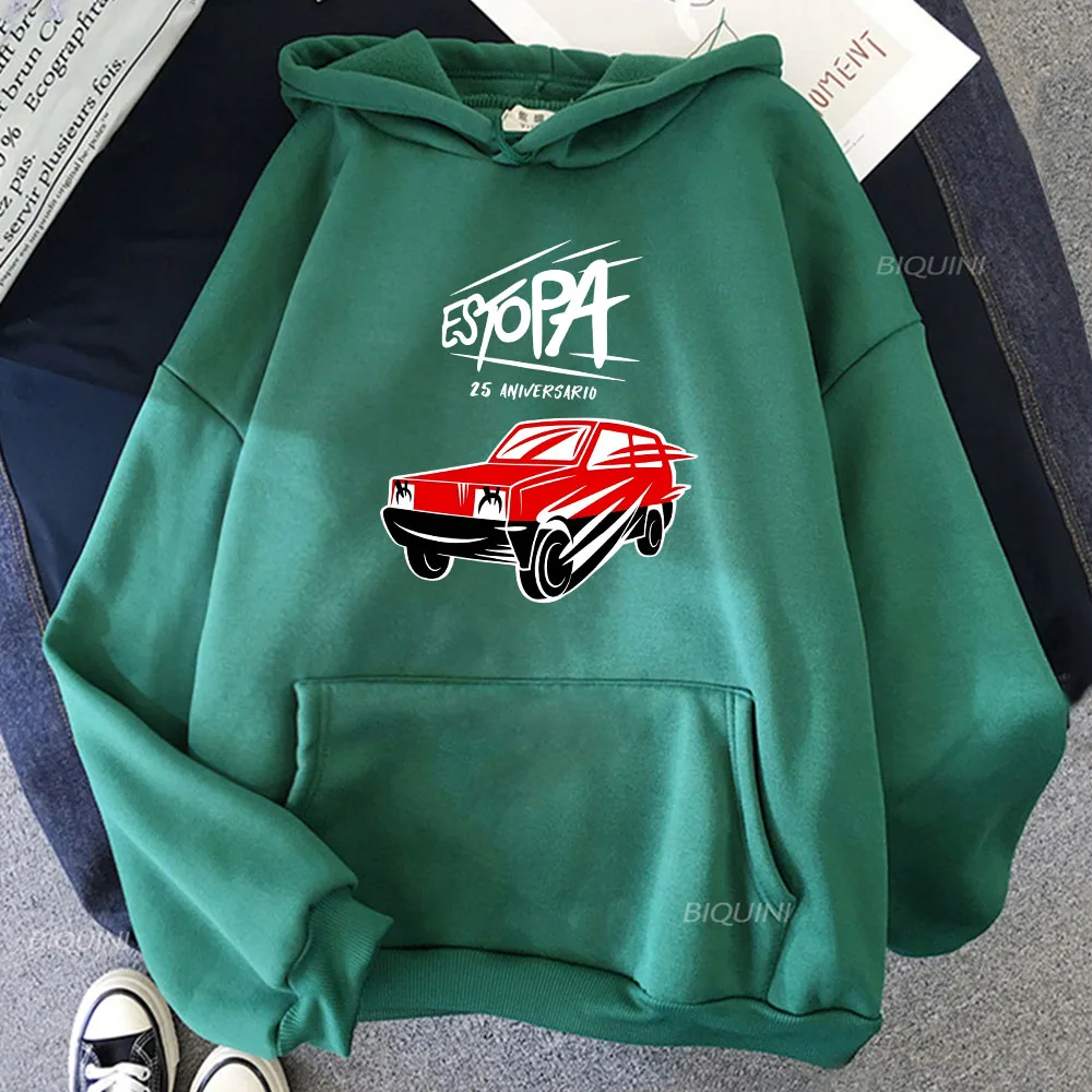 Estopa Rock/Rumba Duo Hoodies Car Funny Graphic Printing Sweatshirts for Men/Women Streetwear Heavy Mental Fashion Pullovers Boy 4