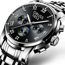 Minimalistyczny moda męska Ultra cienkie zegarki proste mężczyźni biznes siatka ze stali nierdzewnej wodoodporny pasek kwarcowy zegarek tanie tanio 