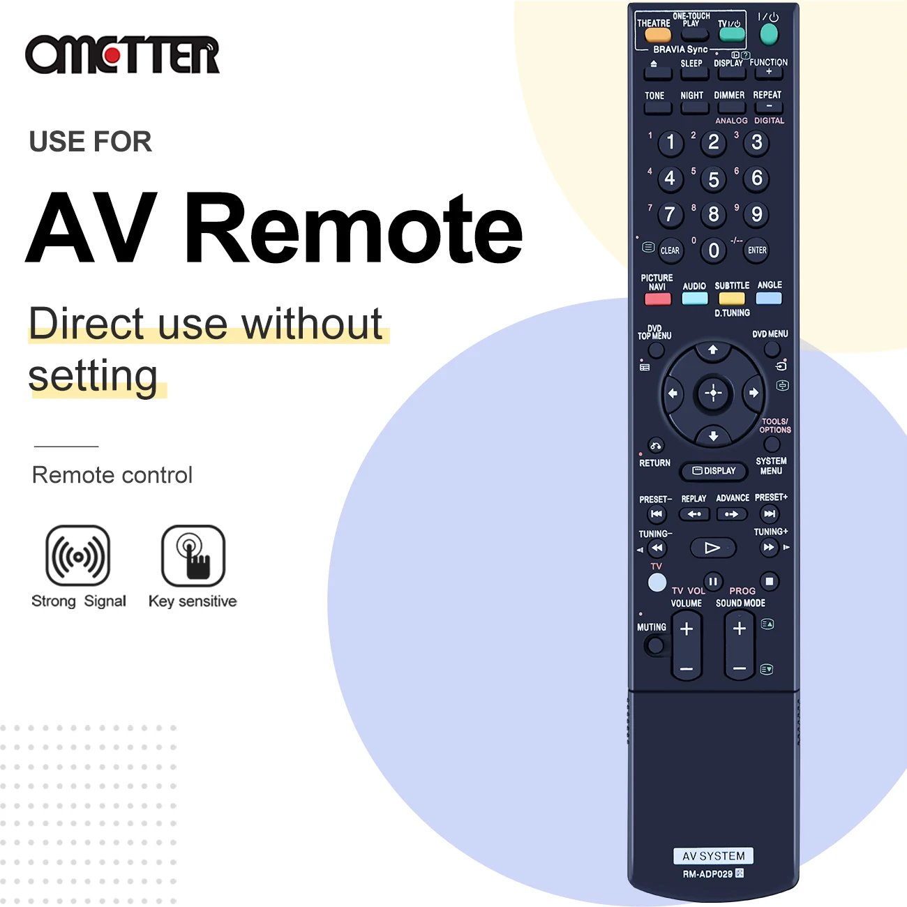 Télécommande Universelle De Rechange Pour Sony RM-D295 CDP-2