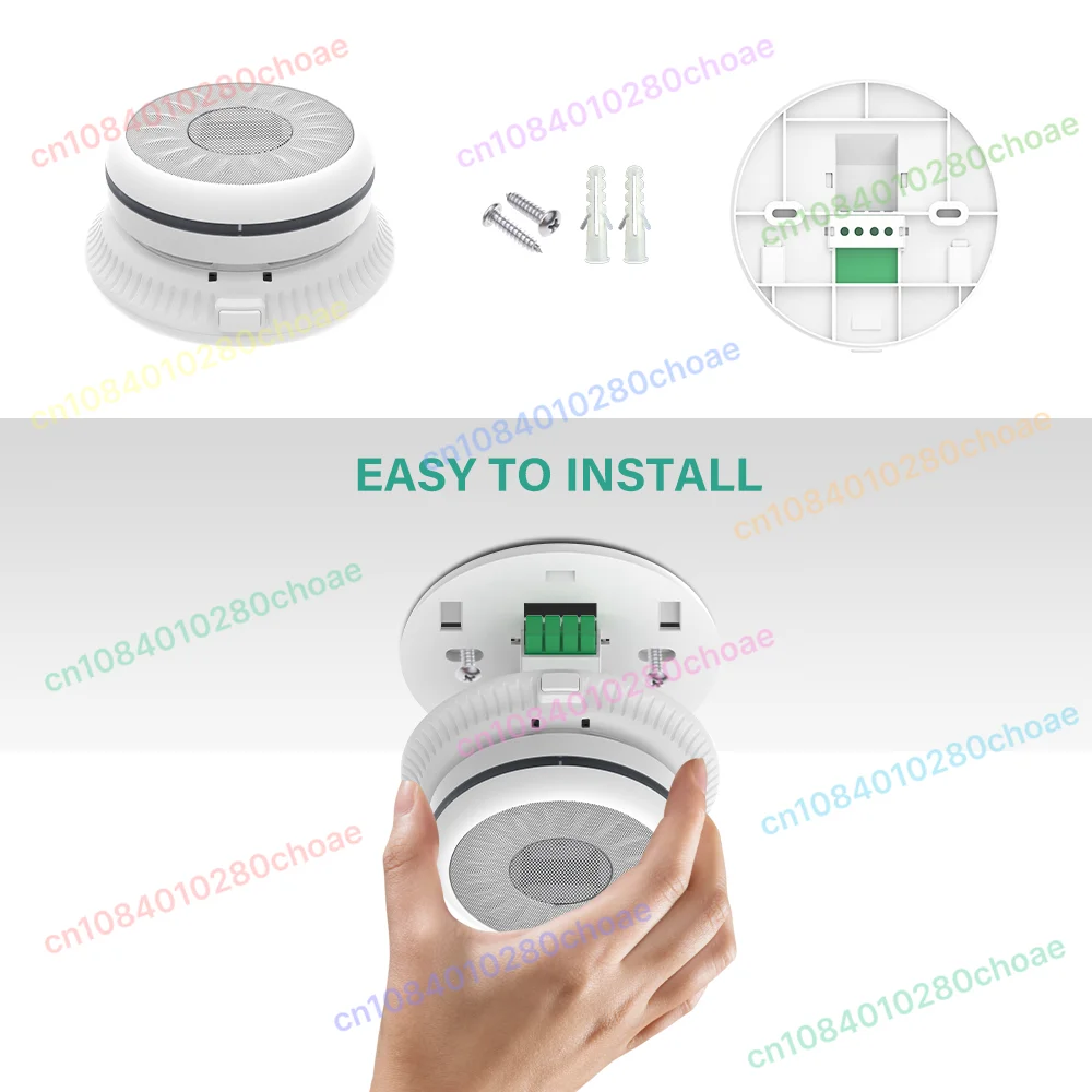 CE Vape Detector with Noise PM2.5 WIFI Cigarette Detector & Temperature and Hum
