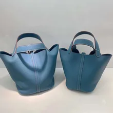  2022 Fashion Designer Women Bags Luxury Brand Genuine Leather Handbags Top Quality Shoulder Bucket Bag Female Classic Tote Bags 