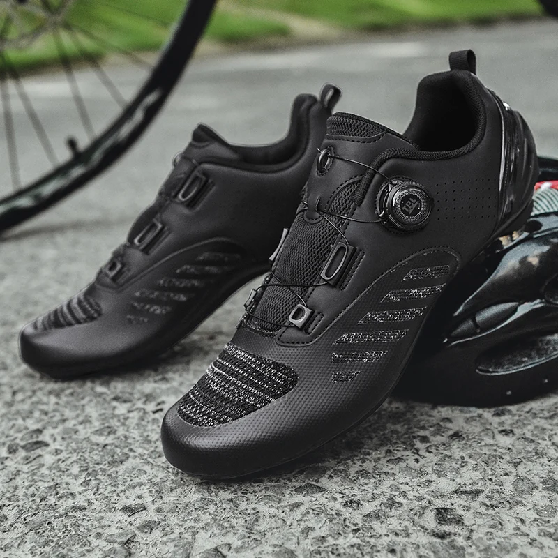 Mtb Cycling Shoes Woman Flat Pedal Shoes Bicycle Footwear Road Speed Cycling Sneaker Spd Cleat Shoe with Mountain Bike Shoe pink