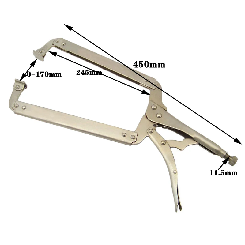 TEKTON Locking C-Clamp Set (3-Piece) CLC91002 - The Home Depot