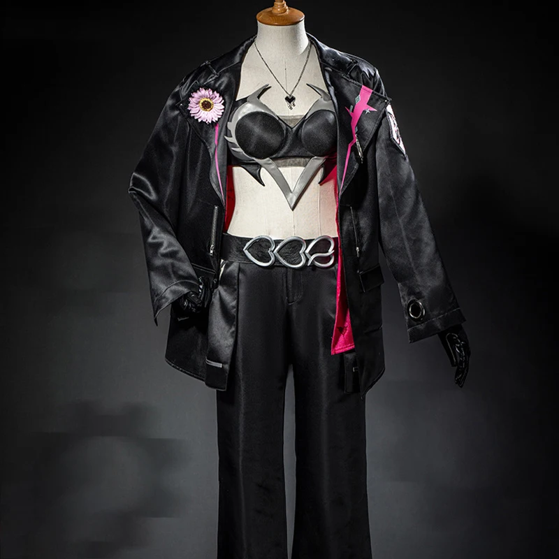 

Deren Cosplay Costumes Game Path To Nowhere Coat Pants Suit Women Sexy Outfit Uniform Halloween Carnival Party Role Play Set