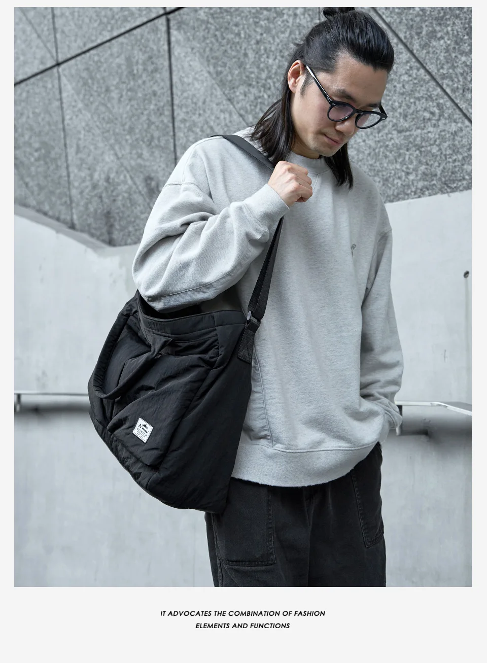 MATE ELAN Hochwertige große Herrenhandtasche 17,3 Zoll Laptop Aktentasche Große Kapazität Reise Umhängetasche Business Messenger Bags – Detail 3