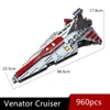 67106 JIESTAR High-tech Moc Venator Attack Cruiser Fighter Destroyer Brick Technical Model Building Star Blocks Space Ship Toys 6