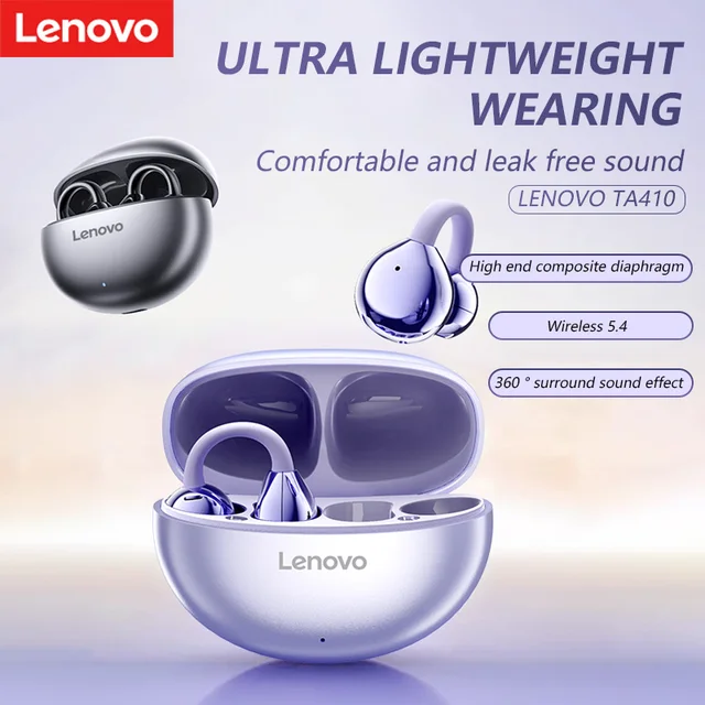 Lenovo TA410 Wireless Bluetooth 5.4 Earphones TWS Panoramic