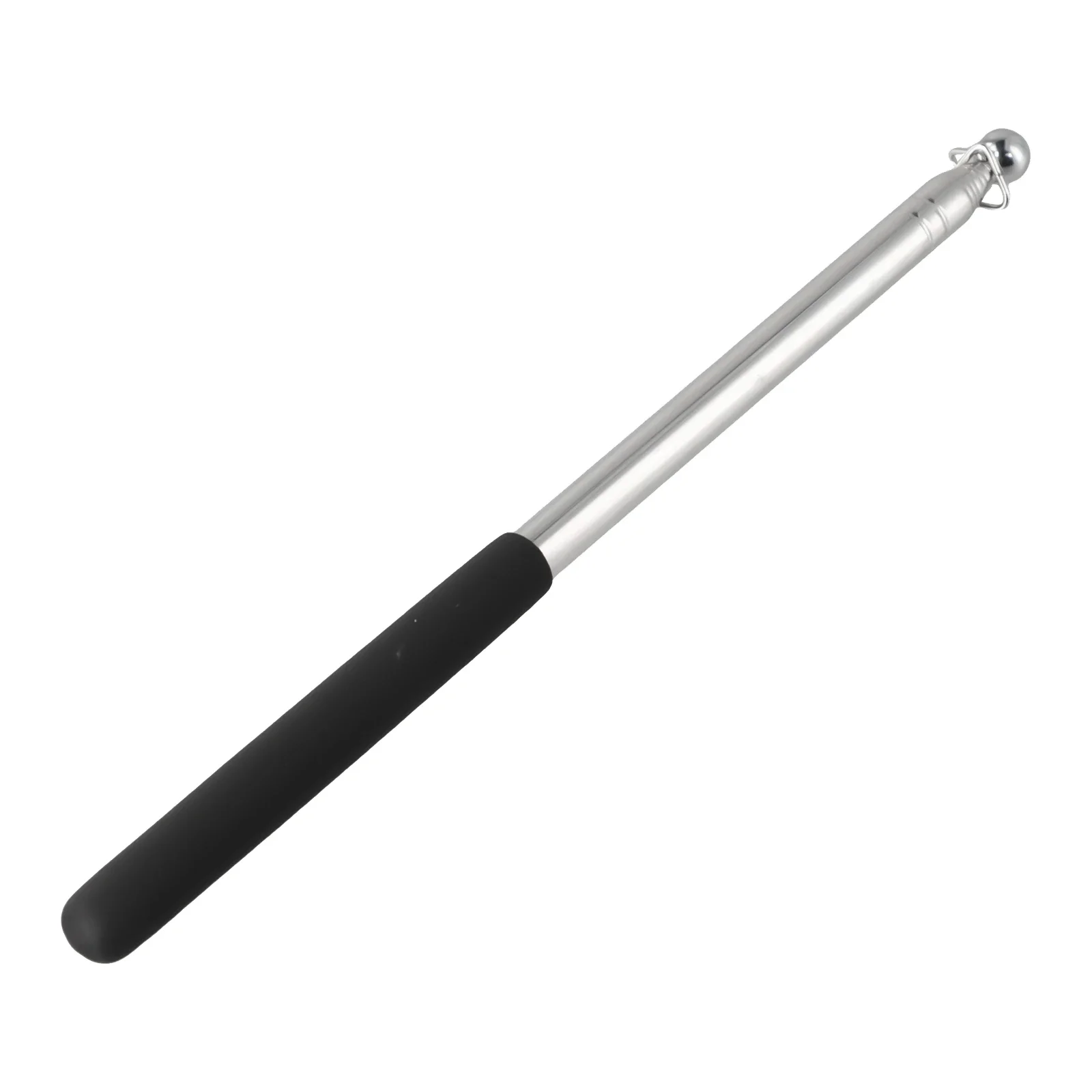 1.6mPortable Ferula Pointer Poles For Flags Windsock Telescopic Handheld Windsock Flag Pole Stainless Steel Extendable Flag Pole