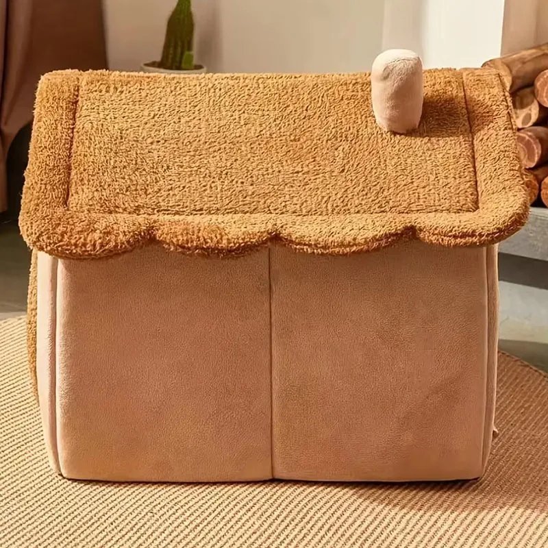 Foldable Pet Bed Cave House 4