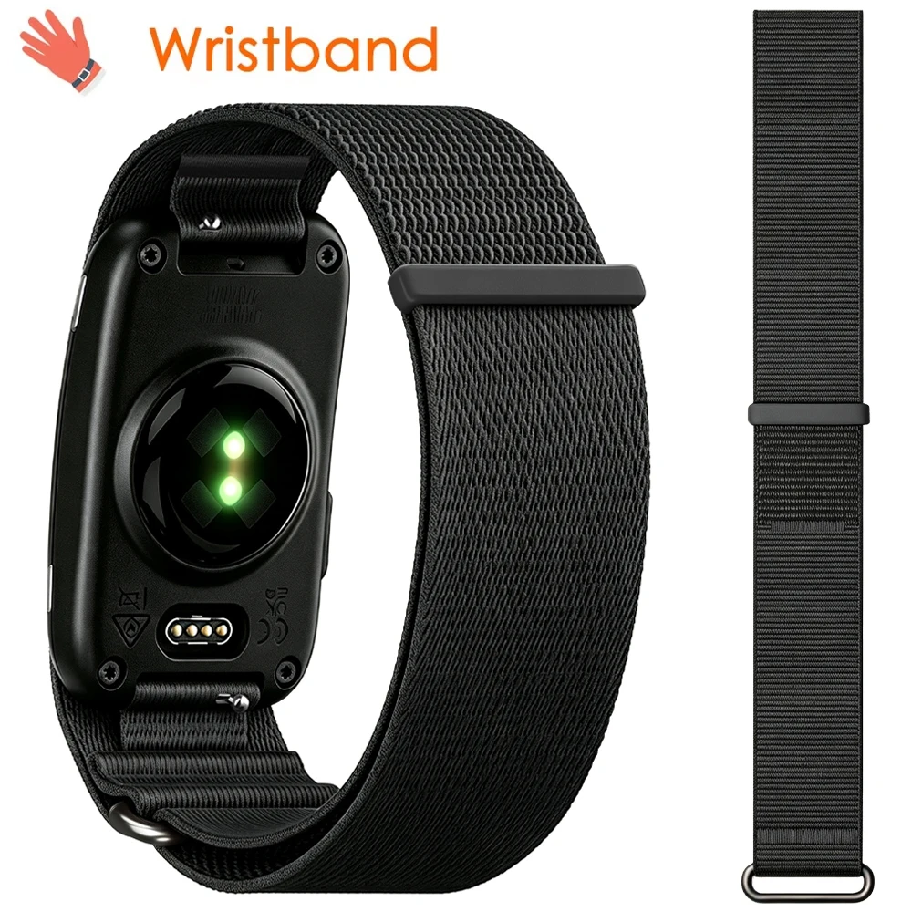 Sport Nylon Braided Velcro Loop Watch Strap Bracelet