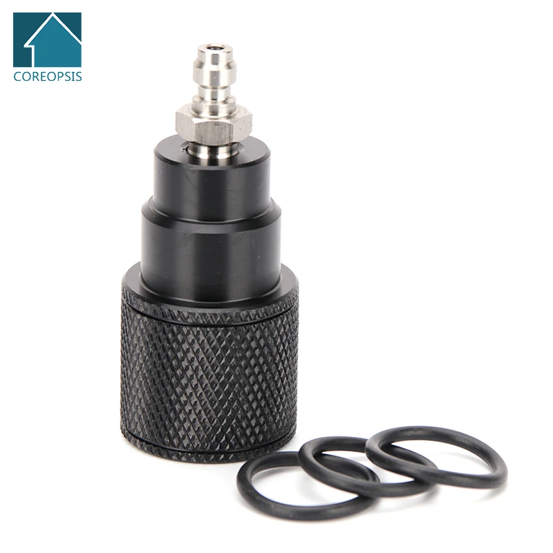 Air pump parts High Pressure PCP Condor Refill Adapter Hand Pump Valve 8mm Filling Head 7/8-14UNF Thread 40mpa Quick Disconnect