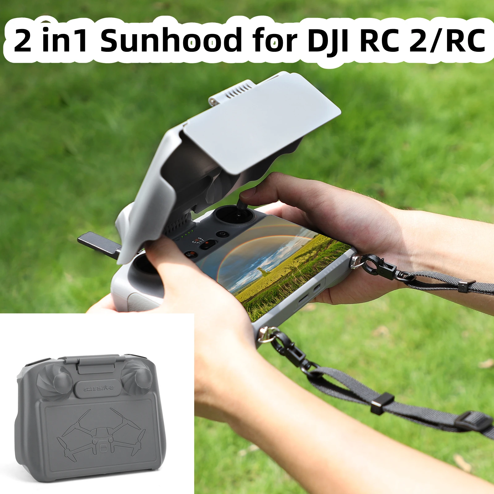 in1 Sun Hood for DJI Mini Pro/AIR 3/Mini Pro RC Lens Hood