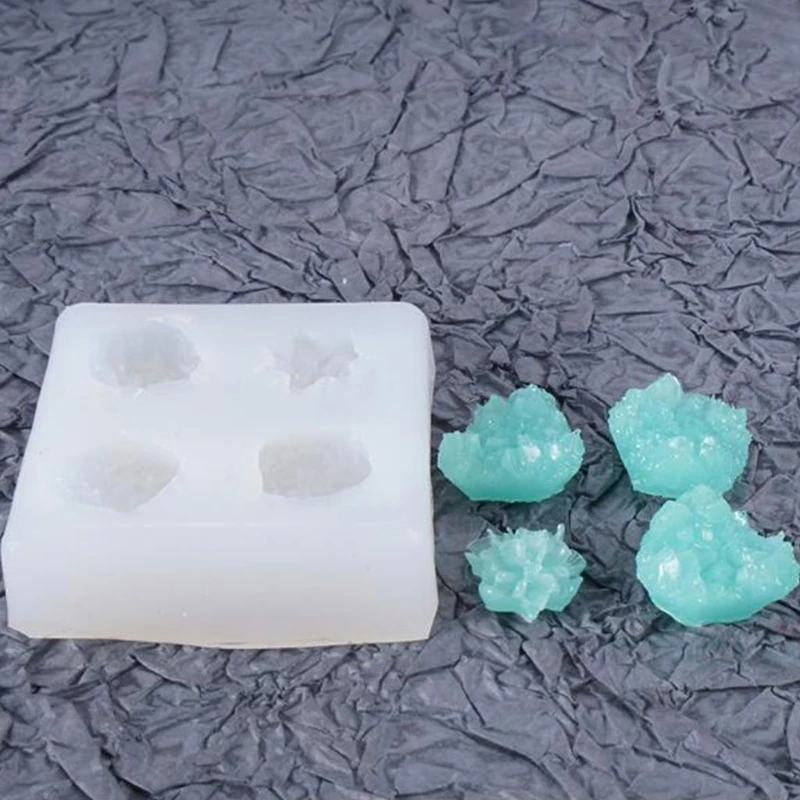 

Crystal Stone Casting Mold Handmade DIY Crafts Jewelry Decoration Silicone Mould