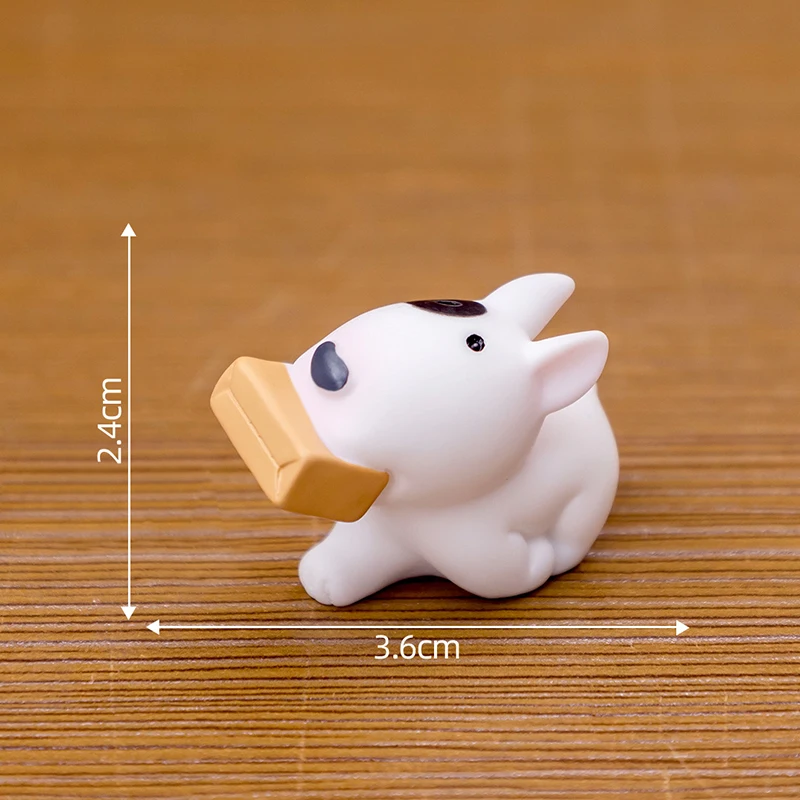 Charming Bullhead Terrier Miniature Figurines