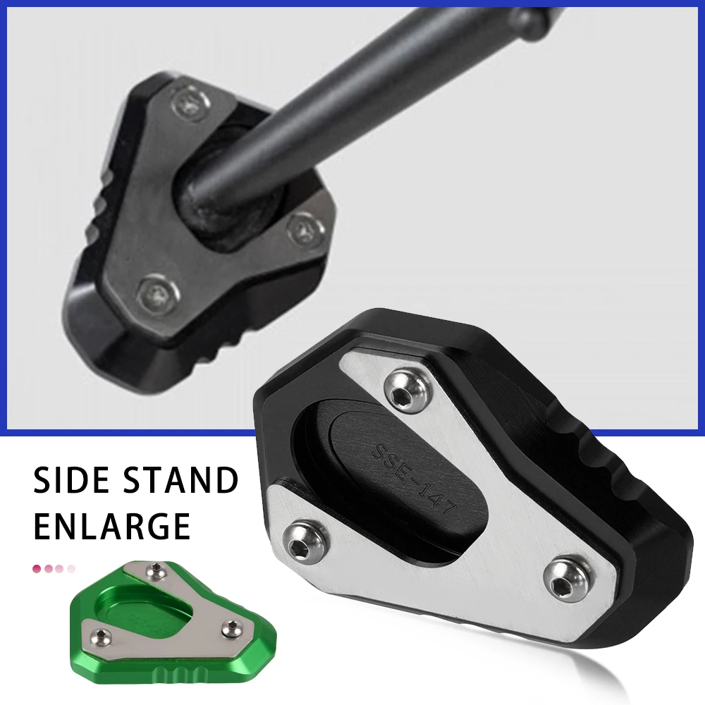 

For KAWASAKI VERSYS-X300 ABS 2016-2017-2018-2019-2020-2021-2022-2023 Motorcycle Side Kickstand Stand Enlarge Support Plate Pad