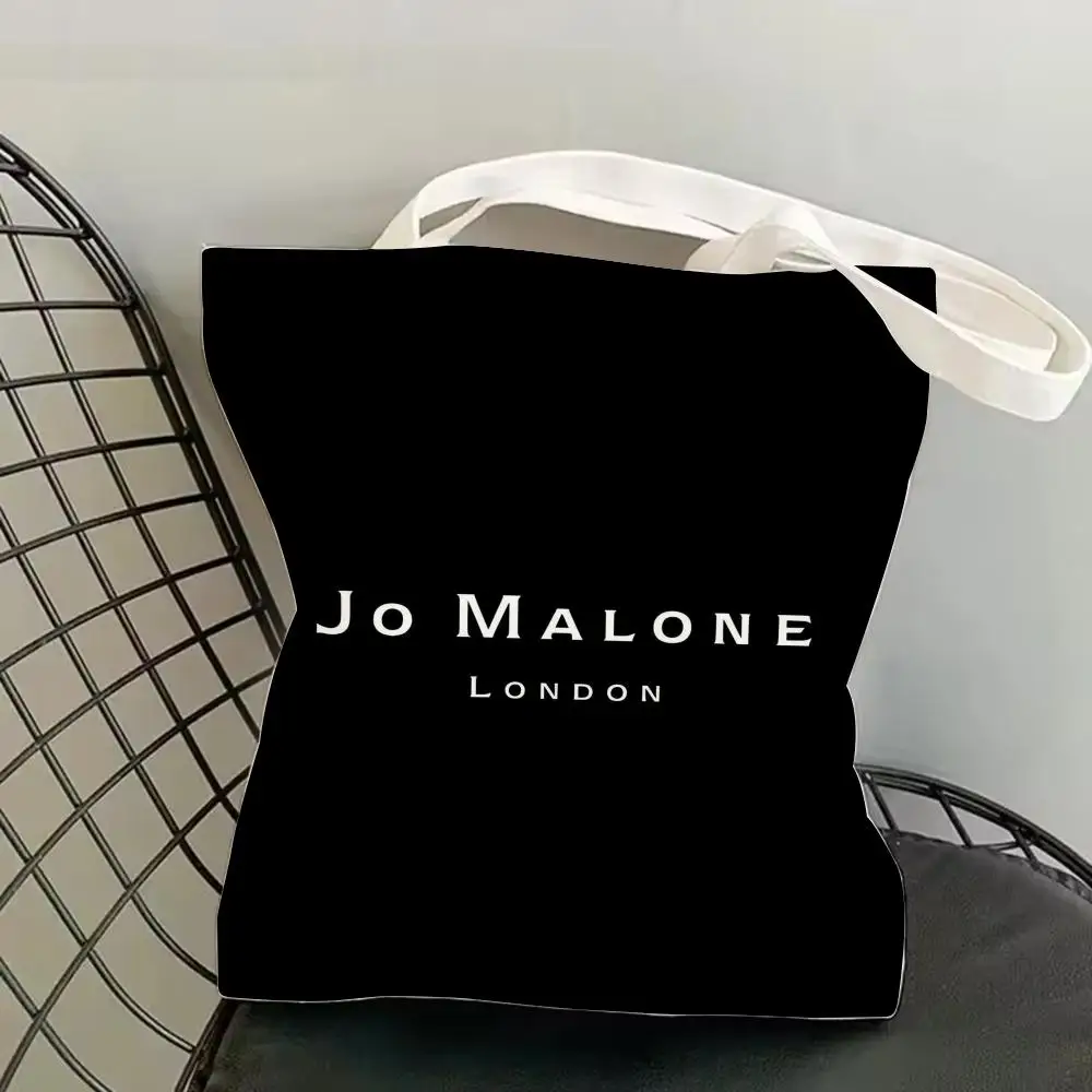 INS Fashion J-Jo M-Malone L-LOGO Aufbewahrungstaschen, Canvas, doppelseitiger Druck, modische Schultertasche, Einkaufstasche, Geschenk, Öko-Handtaschen – Detail 23