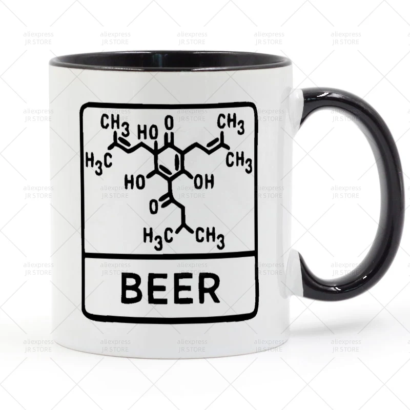 

BEER Chemistry Formula Mug Ceramic Cup Gifts 11oz