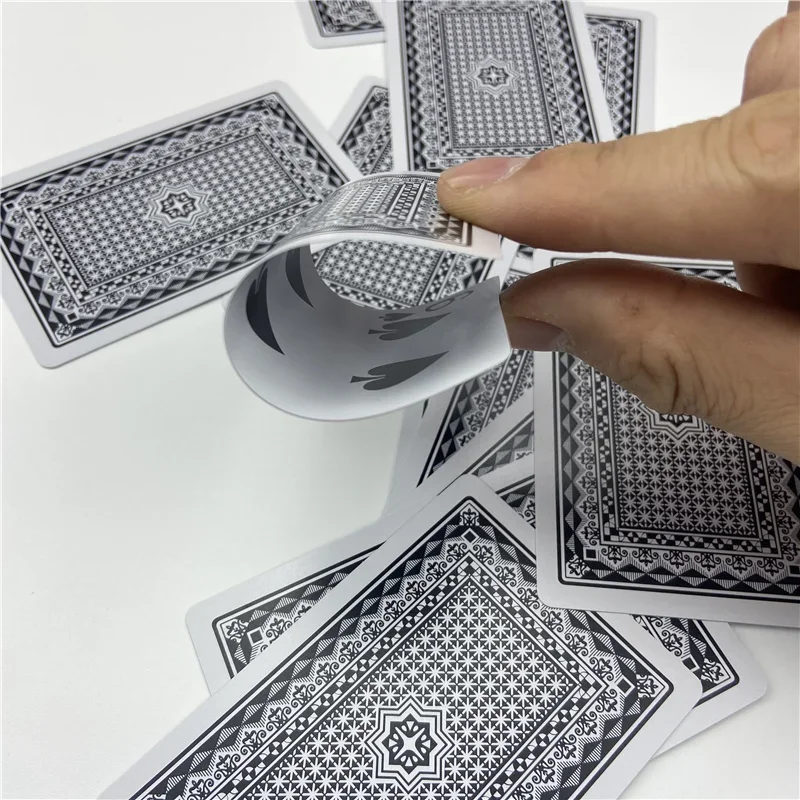 1 Deck Waterproof PVC Playing Cards – Durable Plastic Poker Cards for Texas Hold'em, Baccarat, Rummy, Casino & Home Games