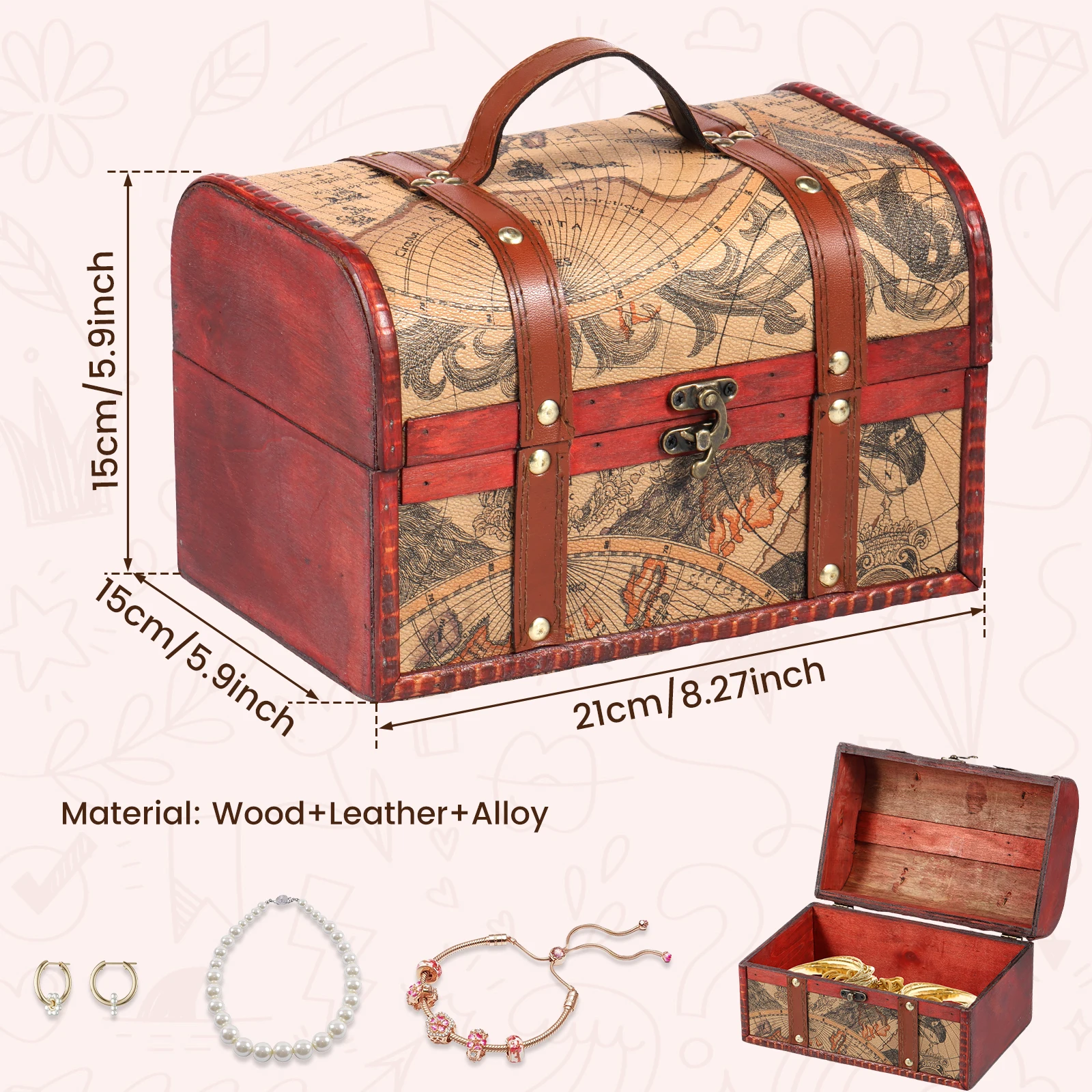 Scrigno Del Tesoro Chiuso Cassa Pirata In Legno Marrone Illustrazione Gm1488816244 513873974 - 2