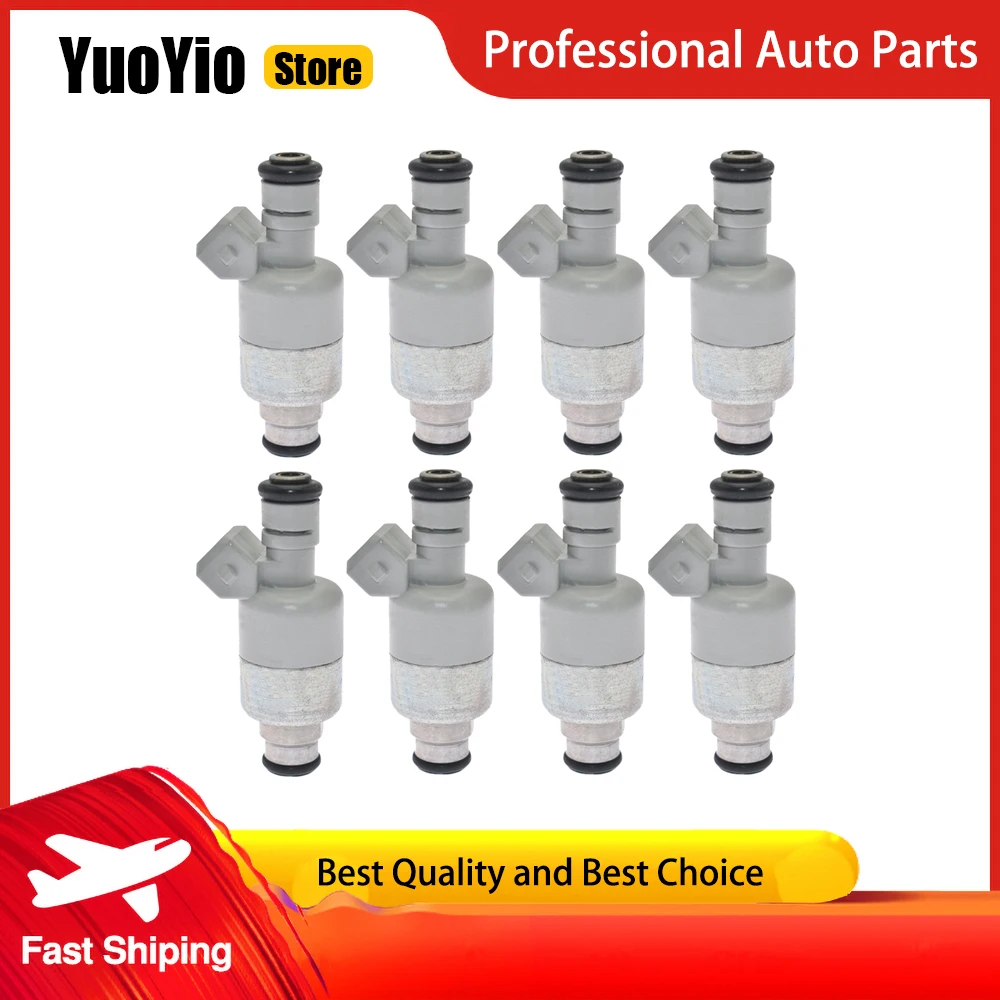 

YuoYio 8Pcs New Fuel Injection Nozzle 17091728 For Oldsmobile Aurora Cadillac Seville Eldorado DeVille 4.0L 4.6L V8