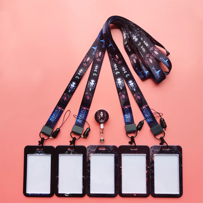 Marble ID Badge Holder With Lanyard,Card Name Tag Holders With Zipper,Vertical Lanyard Wallet For Work Office Nurse Doctor Medical Student Teacher