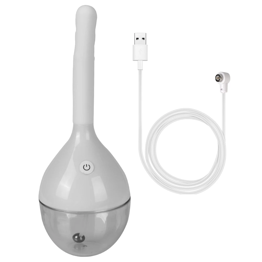 and Anal  Cleaner Electric Enema Irrigator Anal Douche Bulb Design Enema Cleaning Container Sex Toys_voghion.com