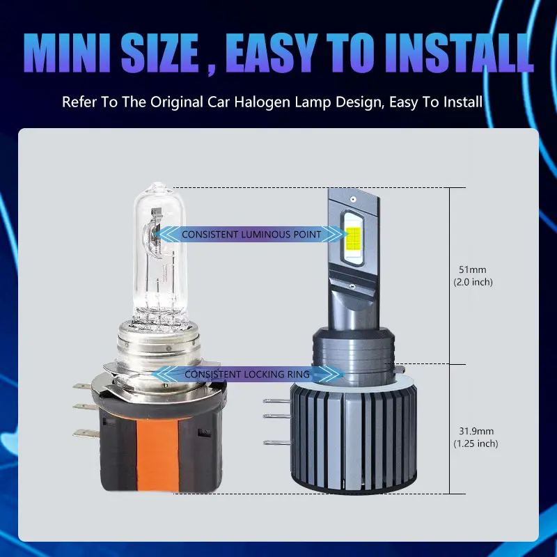 LED Car Lights LED Lights LED Bulbs LED Car Headlights Carshark H15 LED Bulbs Canbus No Erorr 20000LM Ice Car Lights For Audi Caravel VW Golf 6 7 Mk6 Mk7 Mazda 3 6 GJ Cx-5 Auto Lamps