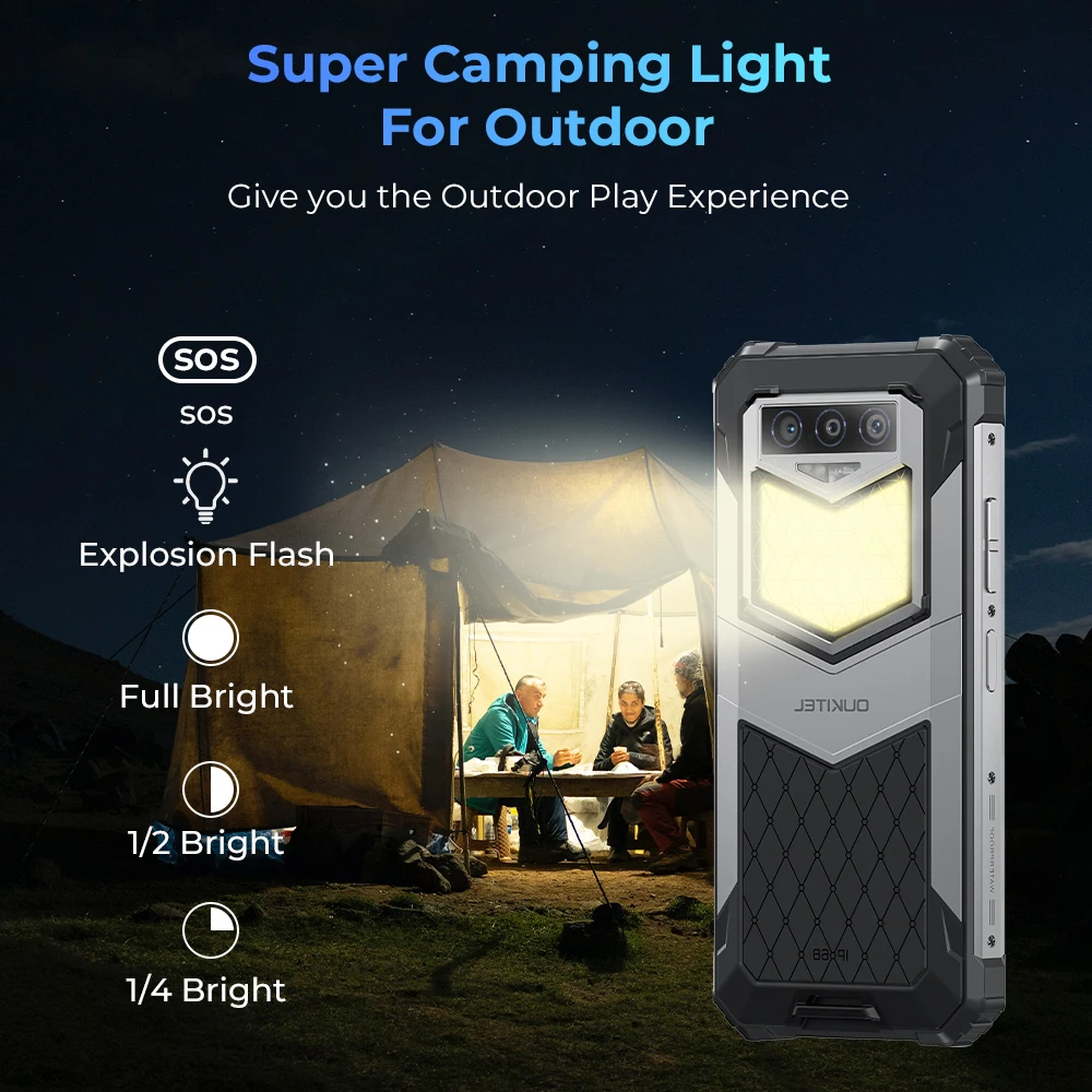 スマートフォン本体 OUKITEL WP26 16GB RAM 256GB ROM OUKITEL WP26 8GB 256GB Rugged Smartphone 10000mAh Bateria 20MP