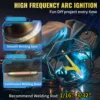VEVOR 155A 3 in 1 TIG Welder AC110V 3 in 1 Multifunctional HF TIG ARC Clean IGBT Inverter Welding Machine with QQ150 Welding Gun 6