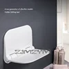 Wall-mounted Shower Seats Plastic Foldable Shower Stool  Multifunctional Shower Room Bath Porch Sitting Stool For Elderly 2