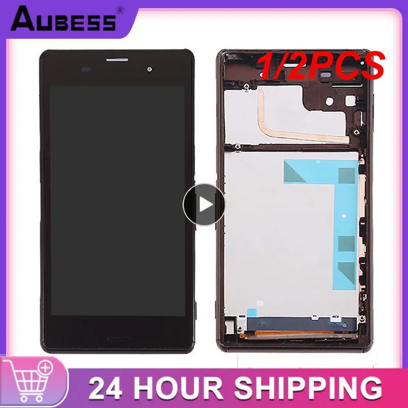 

1/2PCS 4.6''For Xperia Z3 Compact Display Tested For Xperia Z3 Compact LCD Touch Screen with Frame Z3 Mini D5803 D5833