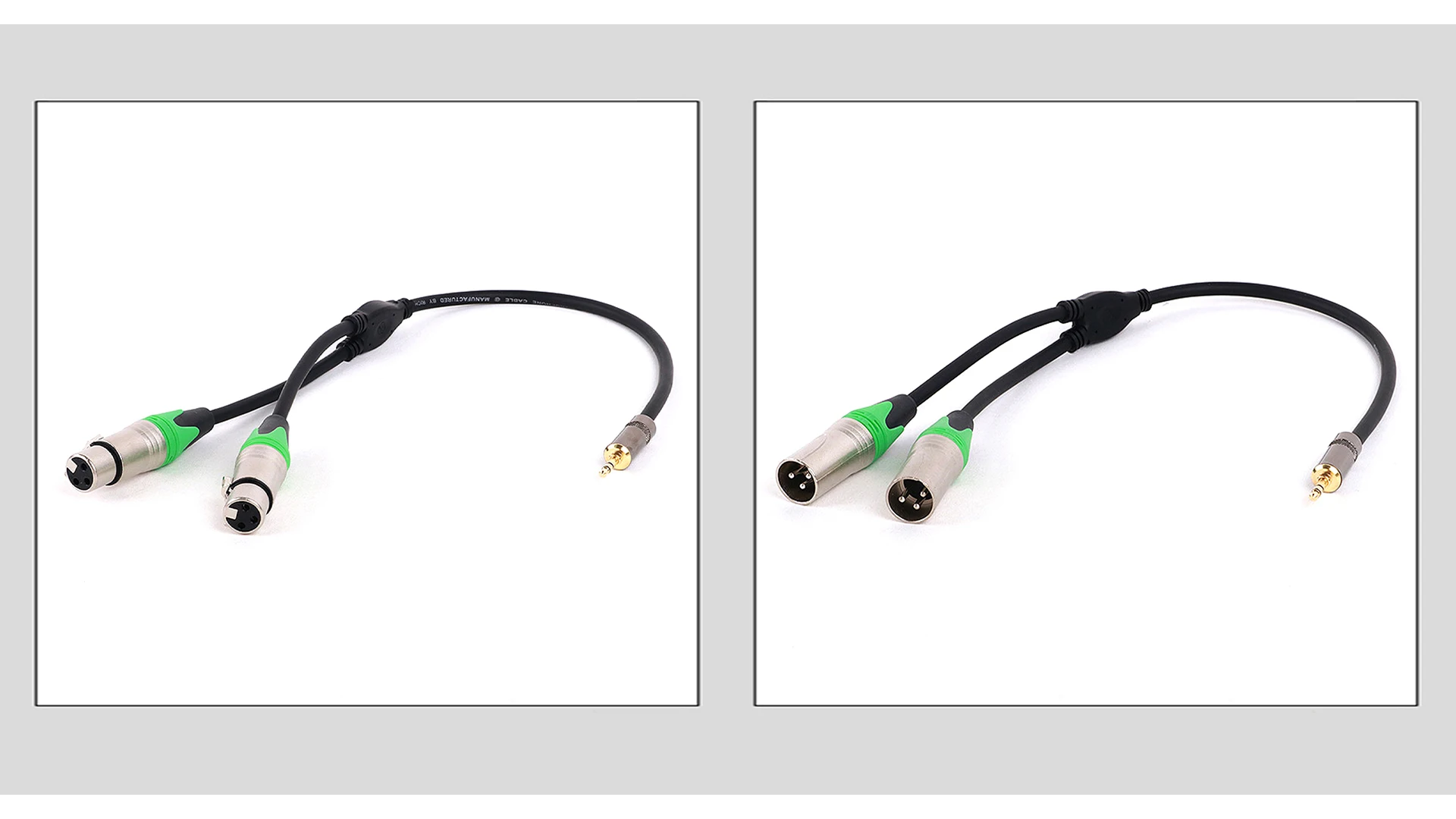 Buntes 3-poliges weibliches/männliches xlr bis 3,5 (0,3mm) trs-Buchse unausgeglichenes Mikrofon kabel Mikrofon kabel für dynamisches Mikrofon 0,5 m-m – Detail 13