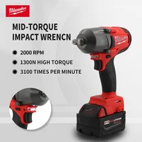 Milwaukee 1300N.M Torque Brushless Electric Impact Wrench 1/2 inch Screwdriver Cordless Wrench Power Tools For 18V Battery 2