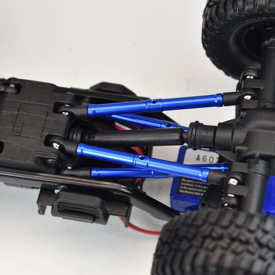 GPM For Traxxas TRX-4 Trail Defender Crawler Upgrade Parts Aluminum Rear  Axle Mount Set For
