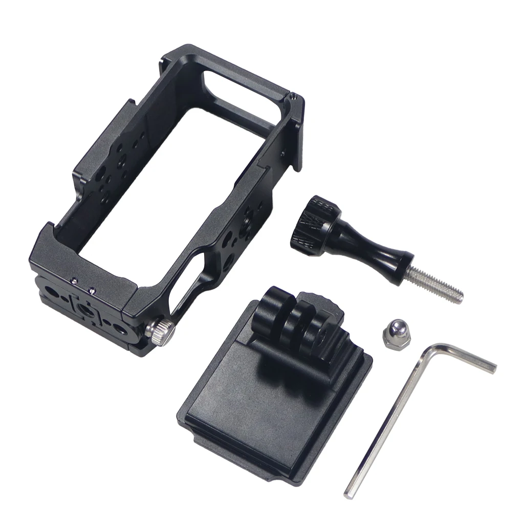 Magnetic Action Camera Cage For Action 2 Dual-screen Full Cage w/ Cold Shoe Mou