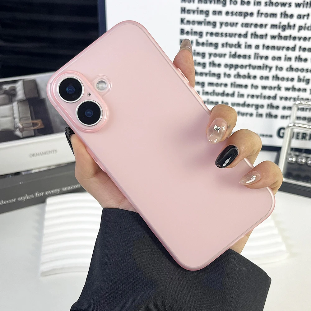 Ultra Thin Silicone Soft Case - Translucent Matte Candy Color Cover