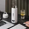 450ML Portable Electric Kettles Tea Coffee Kettle Mini Travel Boil Water Stewable Keep Warm Appliances Thermo Anti-Scald Bottle 3