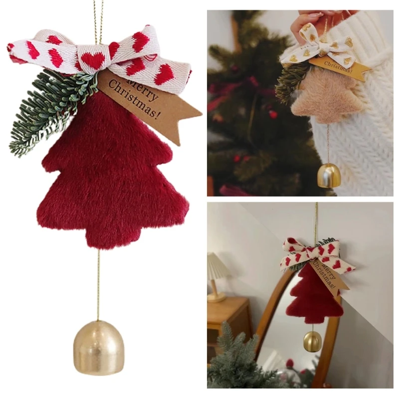 

H7EA Christmas Tree Decor Imitation Pine New Year Car Ornaments Indoor Decoration