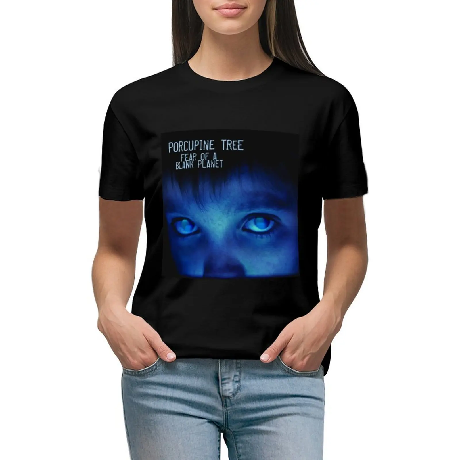 T-Shirt Porcupine Tree Plus Size Top Donna Cute Top Maglietta Donna