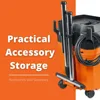 Wet/Dry Vacuum Cleaner with Dust Extractor - 5.8 Gallon, 151 CFM Suction Capacity, 98 PSI Static Water Lift - 92035236090 6