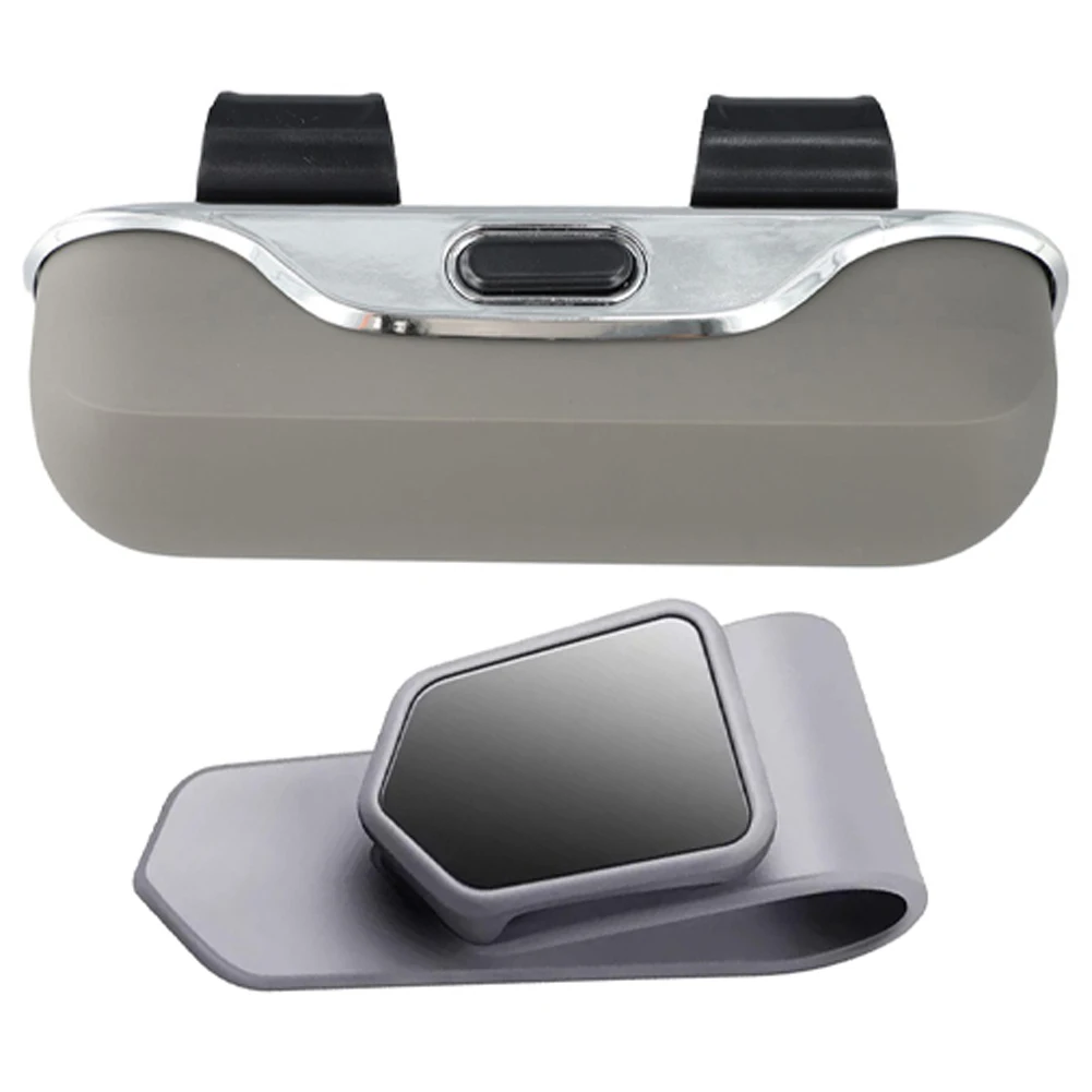 자동차 안경 케이스 휴대용 선글라스 홀더 썬 바이저 자동차 인테리어 장식 양산 선글라스 보관함