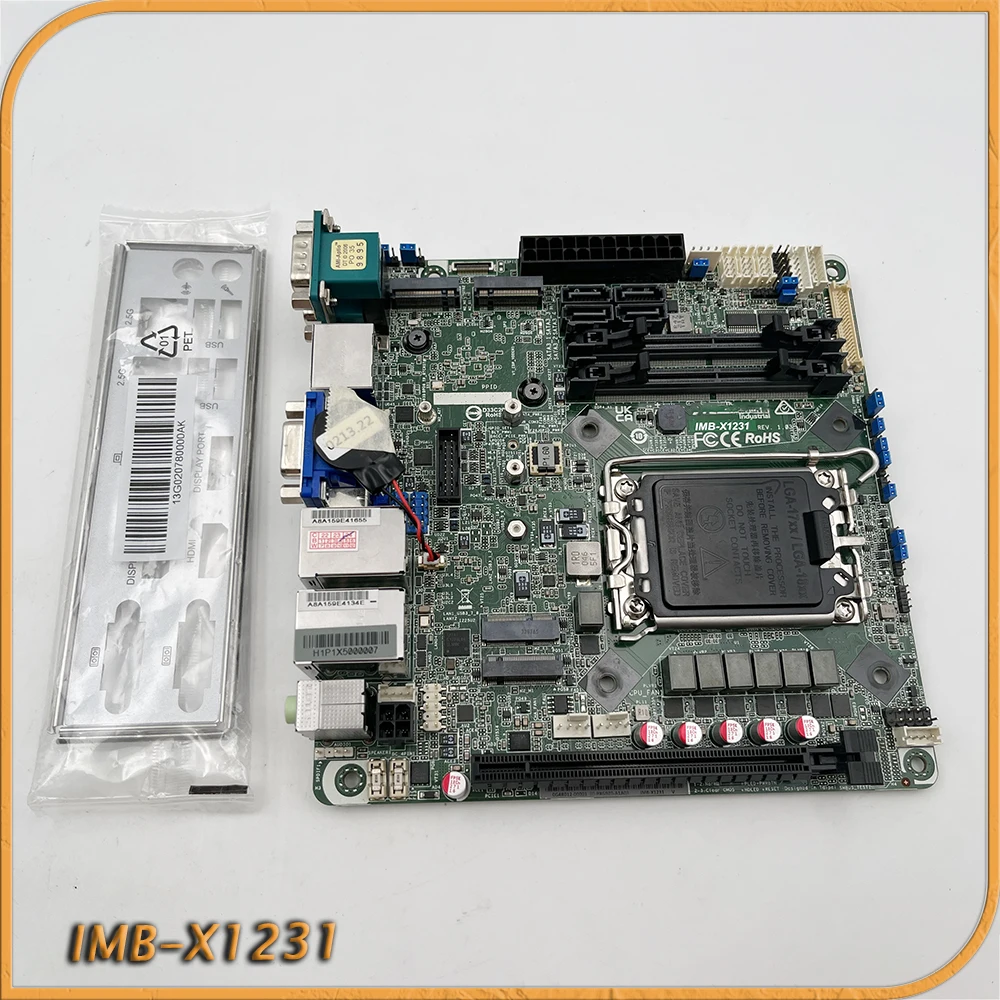 Industrial Control Embedded Motherboard IMB-X1231 for ASROCK LGA1700 W680