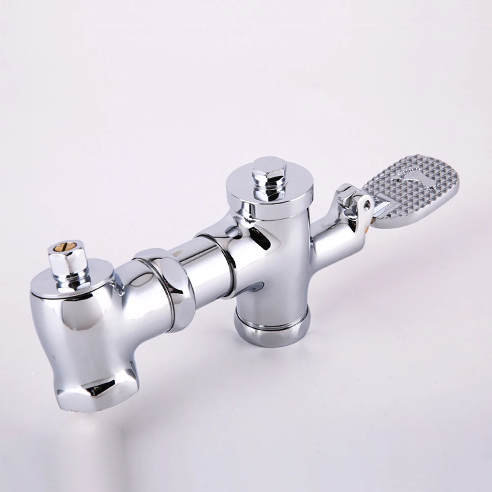 

X10504A Foot-pressing Pedal Type Brass Toilet Flush Valve